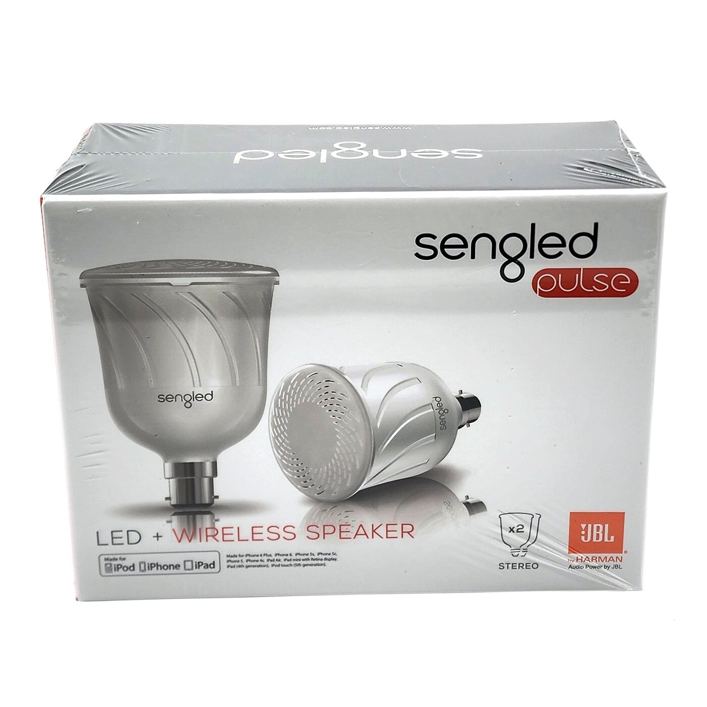 Sengled Pulse LED JBL Speaker Bayonet B22 15w 600 Lumen Light Bulb Master Kit