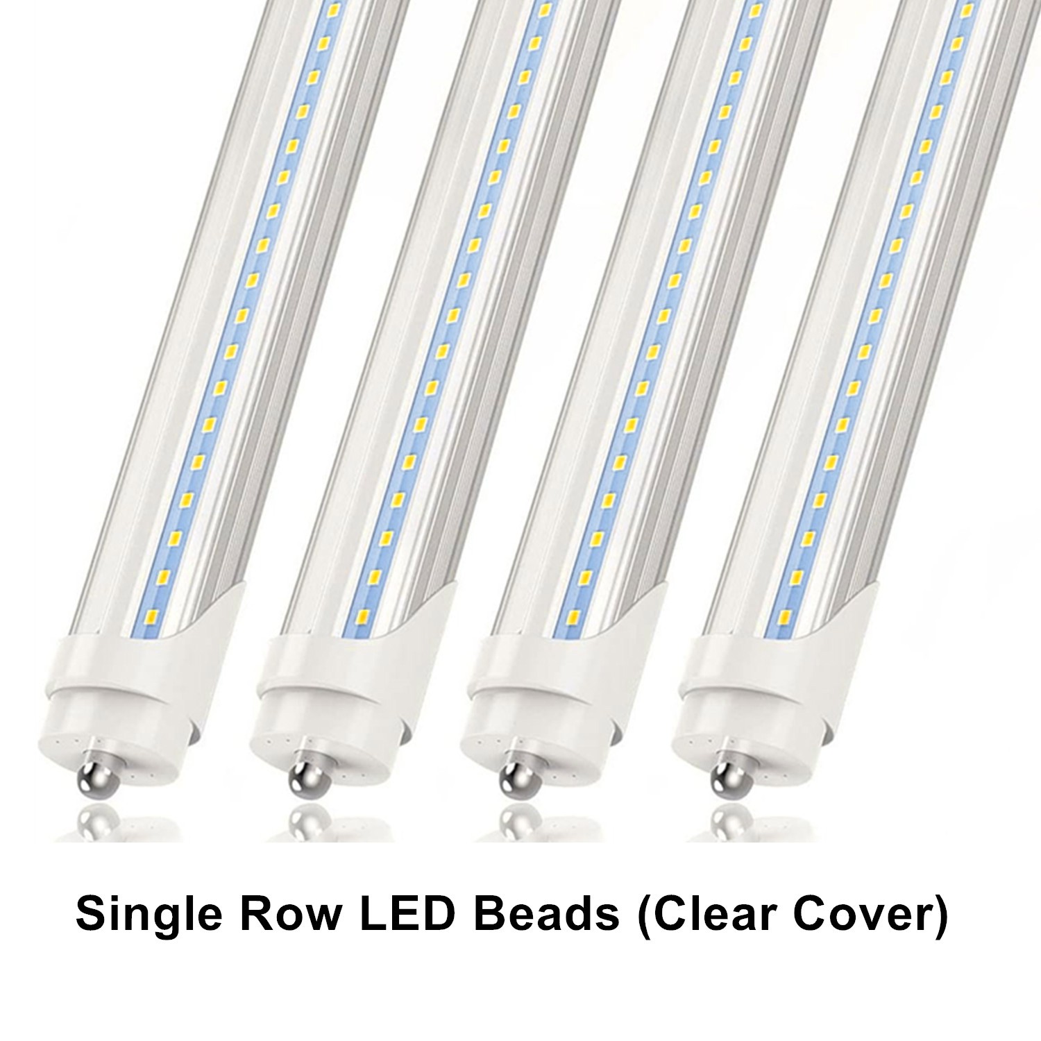 8FT LED Tube Light T8 T12 Single Pin FA8 Bulbs 45W 72W 120W 8Foot LED Shop Light