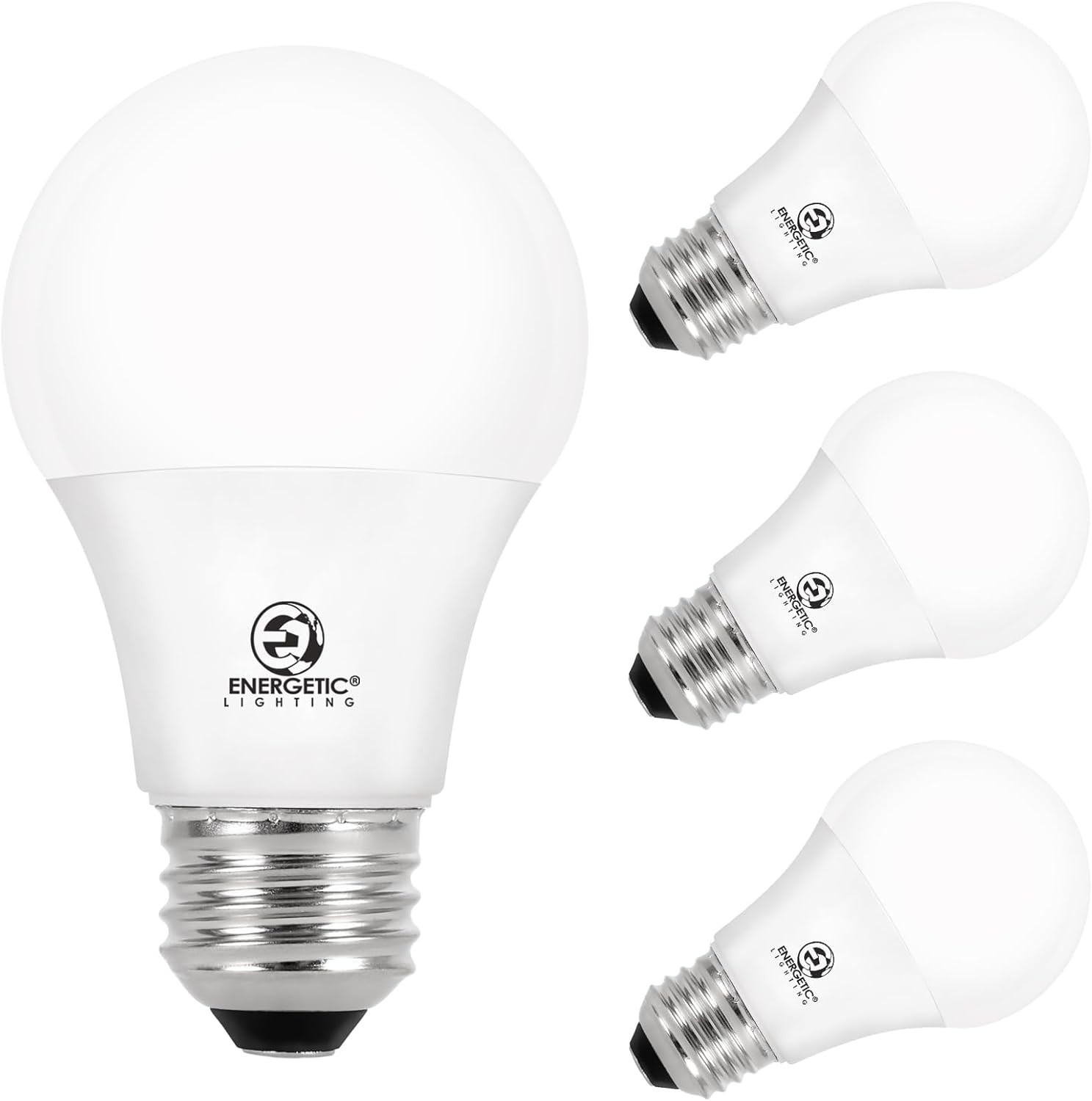 High-Quality A19 LED Light Bulbs – 8W, 760 Lumen, Shatter Resistant, Instant On